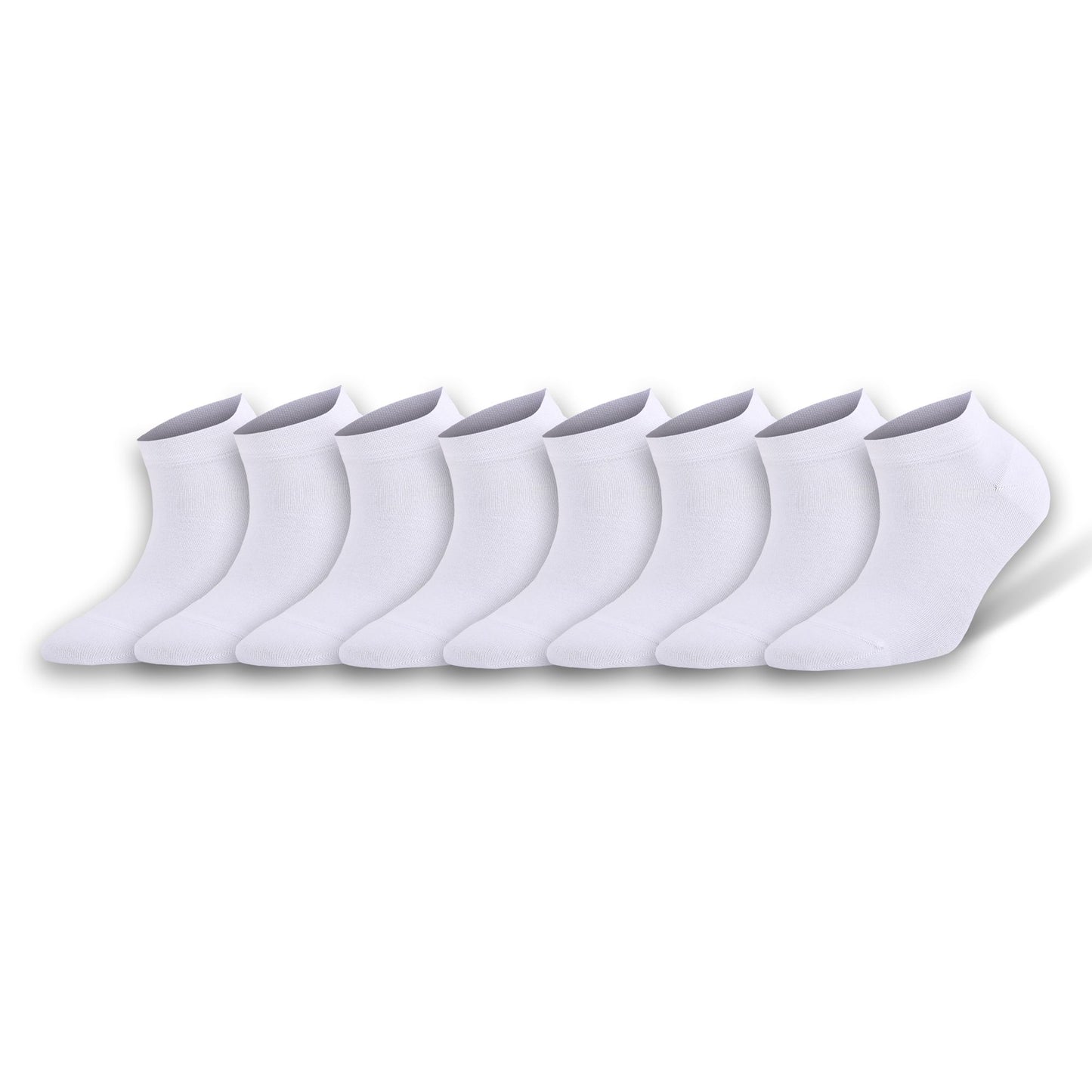 Bamboo Low Cut Ankle Socks for Women 8 Pairs