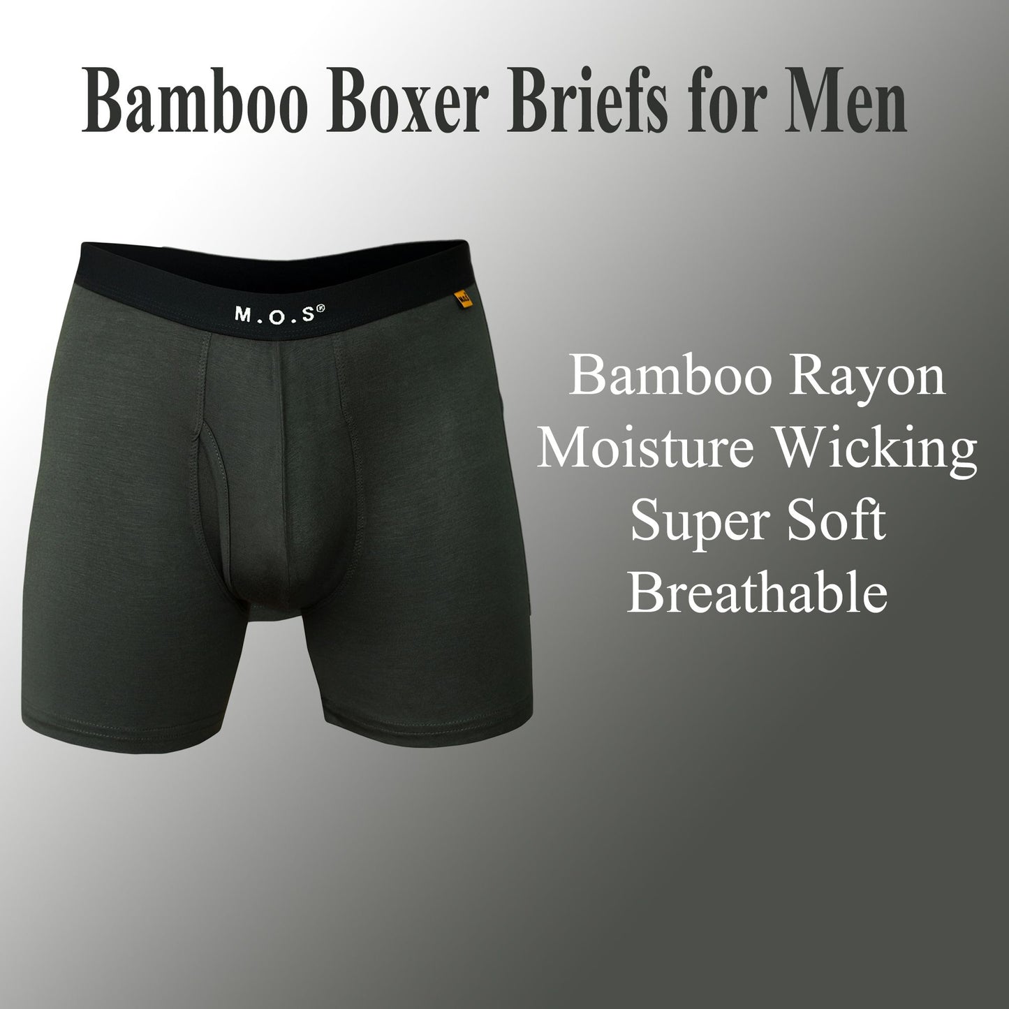 Bamboo Boxer Briefs 3 Pack